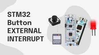 STM32 External Interrupt (EXTI) | Button debounce interrupt and LED Toggle |