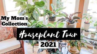 Houseplant Tour 2021 | My Mom's Houseplant Collection