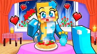 Omz Goes on a DATE With CRYSTAL in Minecraft!