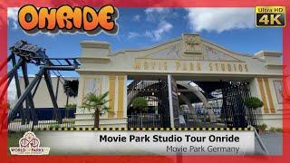 Movie Park Studio Tour (ONRIDE POV) Movie Park Germany – Achterbahn – Roller Coaster -Official Video