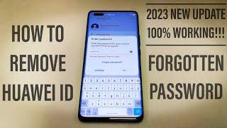 How to remove Huawei ID Forgotten password on every Huawei Device (Any EMUI version and Harmony OS)