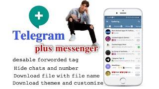 telegram plus messenger || telegram plus messenger features