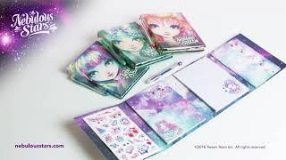 Nebulous Stars Mini Note Set-4 Σχέδια (11501)