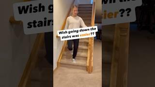 Make going down the stairs easier with this quick exercise