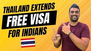 Thailand Visa Free Entry For Indians || Latest update 