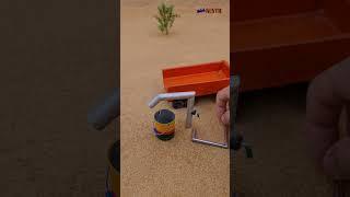 Mini tractor project mini motor water pump science project video