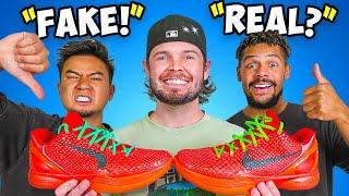 Testing Real vs Fake Basketball Shoes!