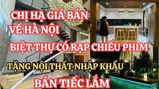 Chị hạ giá bán để về Hà Nội biệt thự SIÊU ĐẸP giá tốt tại Nha Trang tặng quá nhiều thứ ĐẲNG CẤP