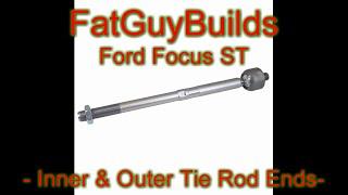 2012+ Ford Focus Inner and Outer Tie Rod Ends Replacement Step-by-Step