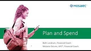 Plan and Spend