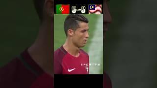 Portugal VS Malaysia Imajinary Pinalty Kick #shorts#football#ronaldo