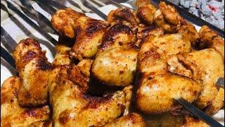 ШАШЛЫК из КУРИНЫХ КРЫЛЫШЕК / BARBECUE CHICKEN!!!