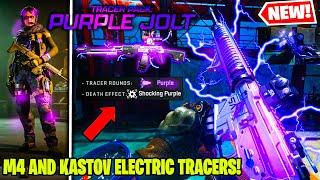 MW2 ELECTRIC EFFECT  NEW Tracer Pack PURPLE JOLT BUNDLE on Modern Warfare 2 (Heliotrope M4 Eminence