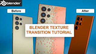 Blender Texture transition tutorial