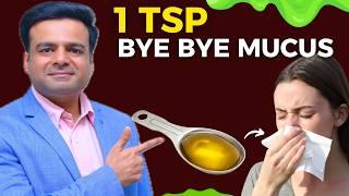 #1 TSP To Clear Mucus From Throat And Lungs