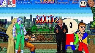 Mugen Donald, Colonel and Goku vs Trump Norman and Dee Bee Kaw