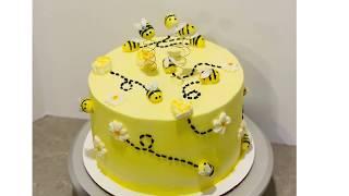 Bumblebee Ice Cream Cake