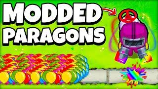 100x Bloons vs Modded Paragons (Bloons TD 6)