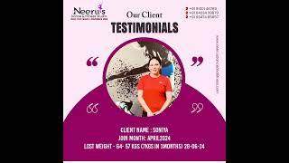 Meet Our Client soniya , who joined the Neeru's Dance & Fitness Studio Plan