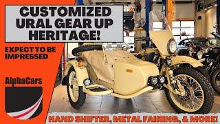 You Have to See This Accessorized 2022 Ural Gear Up Heritage Pustinja!