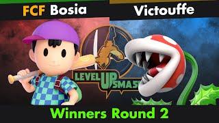 Level Up'Smash S2 #11 - Bosia (Ness) vs R-B | Victouffe (Piranha Plant) - WR2