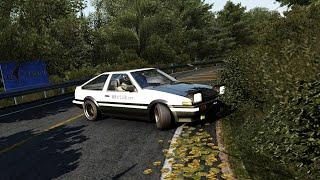 Initial D style drifting - Assetto Corsa