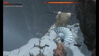 Sekiro Shadows Die Twice - Easy kill Boss Snake Eyes Shirafuji with Loaded Umbrella - No Stealth