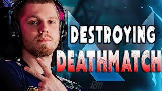 Pro Players DESTROYING DEATHMATCH (f0rsaken,TenZ,Demon1)