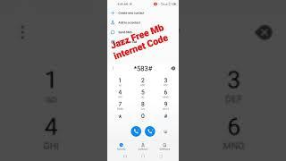 jazz Free Mb code 2021|#shortvideo|#jazzfreeinternetcode