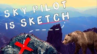 Sky Pilot Mountain - Overcoming Fear in the No Fall Zone