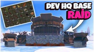 DEV HQ BASEYE RAİD (EFSANE LOOT) - Rust Türkçe