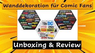 DC Comics Wanddekoration: Selbstgestaltete cewe Hexxas - Unboxing und Review