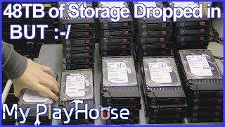 48TB of Storages Drives that Doesn't Fit in the HPE DAS - 806