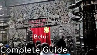 Belur Chennakeshava Temple UNESCO World Heritage wth Guide Hassan Tourism Hindu temples of Karnataka