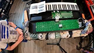 Installing the Sequential Prophet Rev2 8-voice synth expansion board