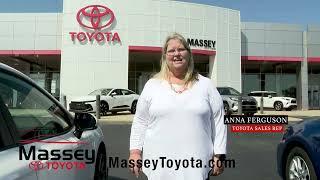 Come see Anna at Massey Toyota