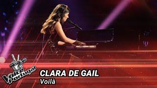 Clara de Gail - "Voilà" | Prova Cega | The Voice Portugal