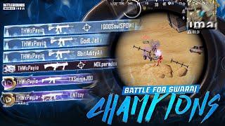 Battle For Swaraj Season 1 - CHAMPION // Clutches And Frags Highlights  | THWxPayio