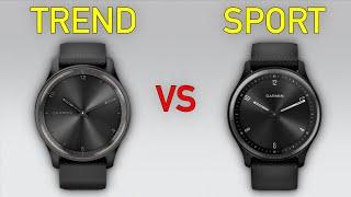 Garmin vivomove Trend vs Garmin Vivomove Sport