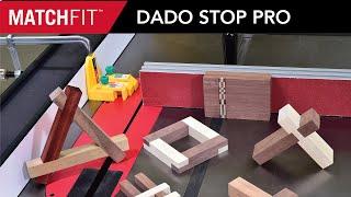 Getting Started with The MATCHFIT Dado Stop Pro! | Instructional Demo Video