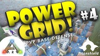 ARK PVP Building TIPS #4 - Power Grid [Titanshield Gaming]