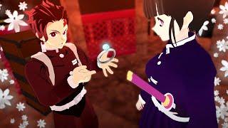 TANJIRO PEDIU A KANAO EM CASAMENTO!! (Demon Slayer vr)