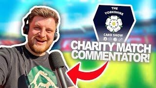 I COMMENTATED on a LIVE FOOTBALL MATCH! (Yorkshire Card Show 2024 Vlog)