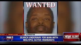 Search underway for man with multiple active warrants