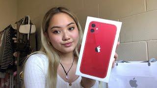 iPhone 11 red UNBOXING in 2021