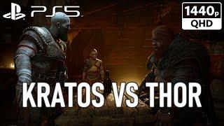 KRATOS VS THOR (ITA) + Incontro con ODINO - God Of War Ragnarok PS5 Gameplay (NO COMMENTARY) 1440p