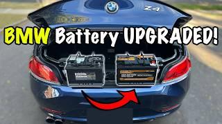 BMW Battery Upgrade, Replacement, Programming and Registration DIY