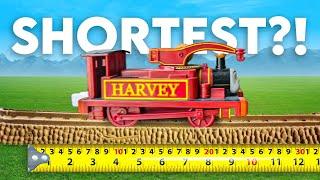 WHO IS THE SHORTEST TRACKMASTER TRAIN?! 