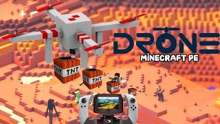 DRONE MINECRAFT PE || ADDON DE DRONES PARA MINECRAFT PE | MOD DE DRONE PARA MINECRAFT PE | DRONE MOD