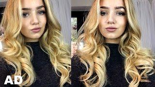 GRWM: Perfect Blow Dry Curls Party Look With Mark Hill Hair AD